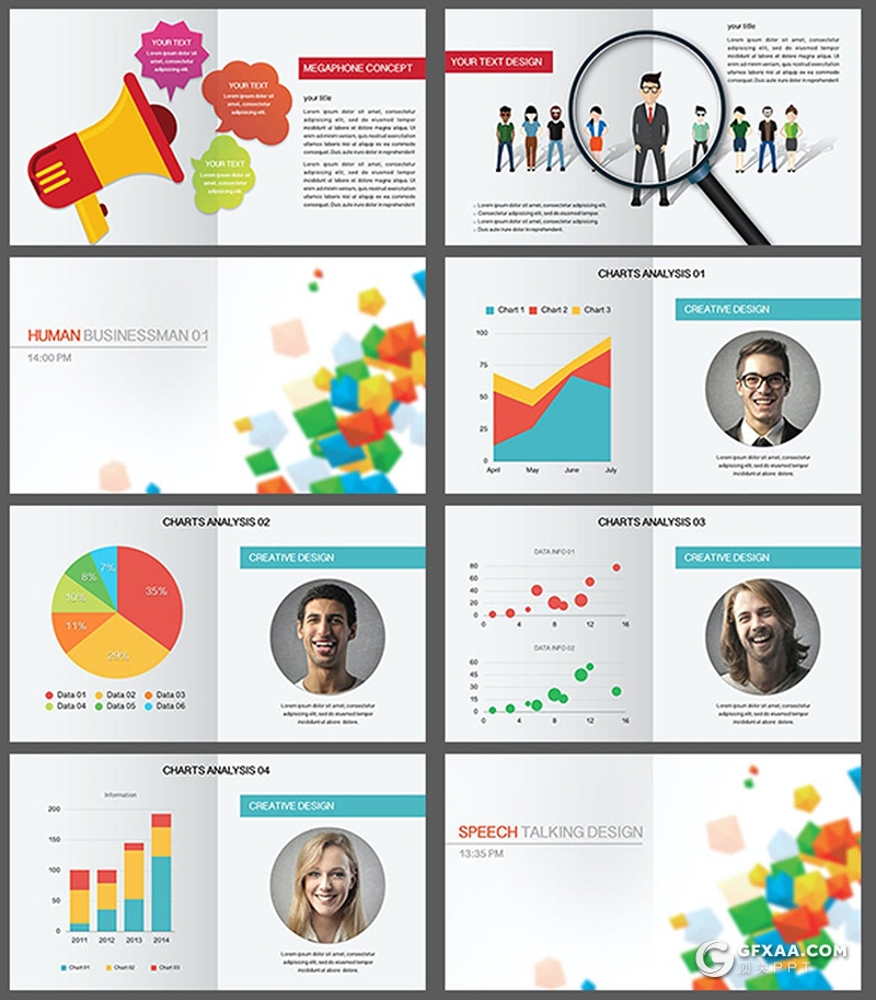 156页欧美商务风格企业全球布局商业演讲keynote模板324个PNG图形文件+102个png图标 - 顶尖PPT