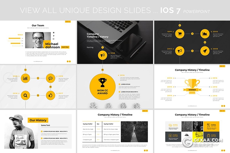 71页扁平化企业团队介绍工作计划总结多用途PPT模板 - 顶尖PPT