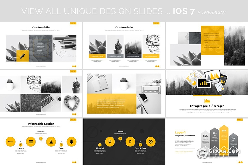 71页扁平化企业团队介绍工作计划总结多用途PPT模板 - 顶尖PPT