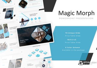 70页欧美商务风格企业工作汇报总结多用途PPT模板7种主题配色 - 顶尖PPT