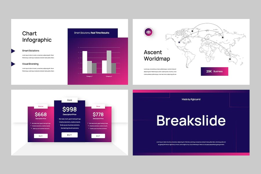 欧美商业路演计划书PPT模板 - 顶尖PPT