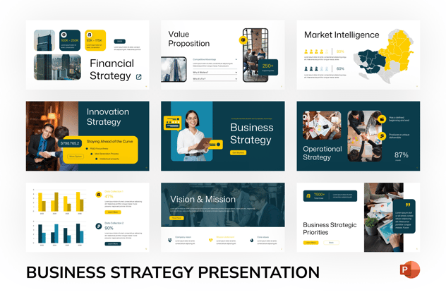 清洁商业策略方案演讲PPT模板 - 顶尖PPT