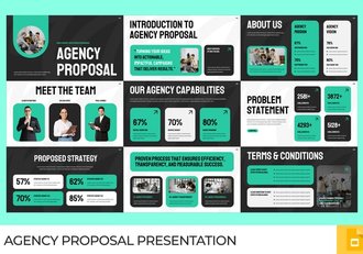 代理提案PPT模板 - 顶尖PPT