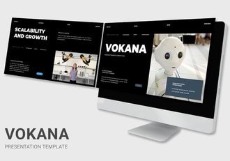 人工智能自动化科技应用Keynote模板 - 顶尖PPT