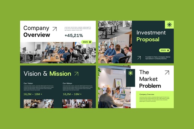 投资建议融资方案提案PPT模板 - 顶尖PPT