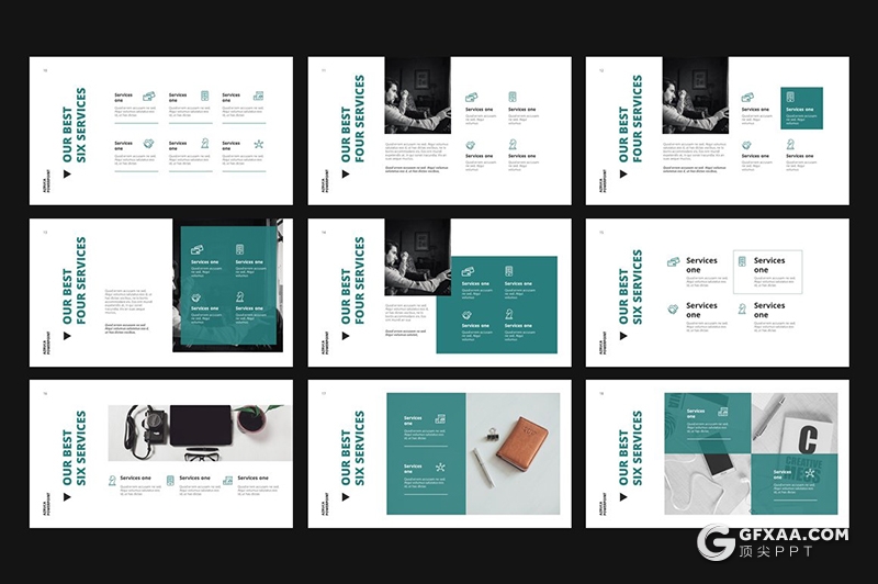 80页国外时尚品牌宣传介绍企业发展史商务多用途PPT模板 - 顶尖PPT