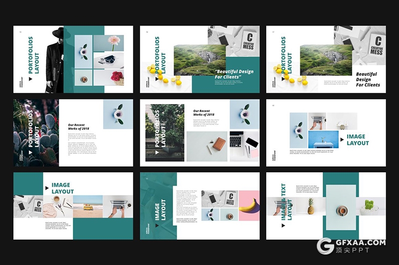 80页国外时尚品牌宣传介绍企业发展史商务多用途PPT模板 - 顶尖PPT