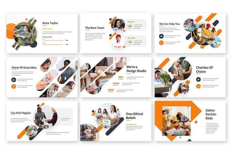 社交活动组织策划品牌推广Keynote模板 - 顶尖PPT