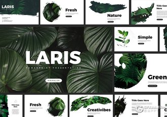 50页水墨笔刷图片剪影效果图文搭配PPT模板 - 顶尖PPT