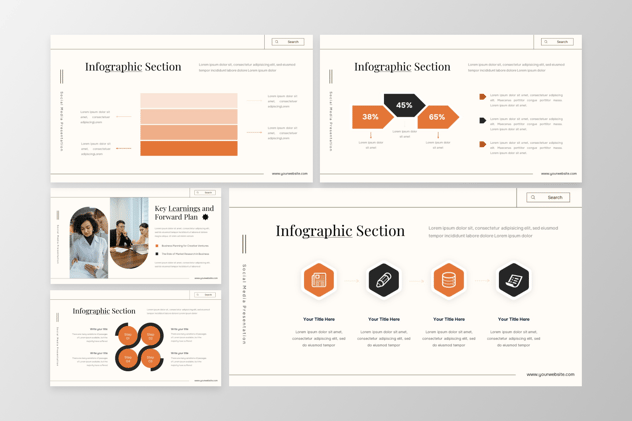 社交媒体报道keynote模板 - 顶尖PPT