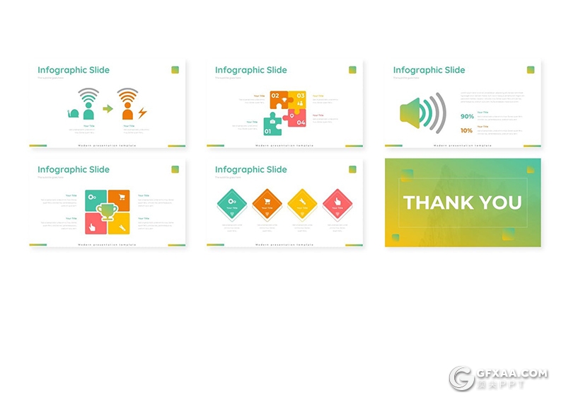 30页彩色创意商务风格工作总结年终规划PPT模板5种主题配色 - 顶尖PPT