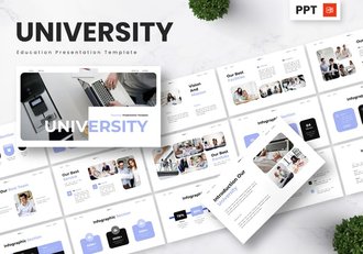 高等教育学校学业规划课程设计PPT模板 - 顶尖PPT