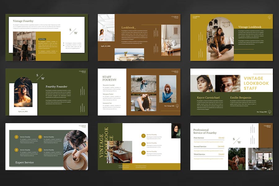 时尚品牌推广营销方案Keynote模板 - 顶尖PPT