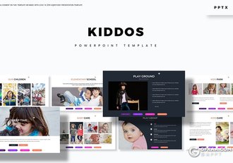 30页彩色国外创意商务工作汇报工作计划多用途PPT模板5种主题配色 - 顶尖PPT