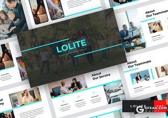 36页亮蓝色企业介绍团队介绍项目合作商务通用PPT模板 - 顶尖PPT