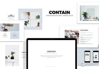 76页极简文艺小清新风格PPT模板 - 顶尖PPT