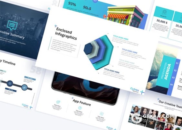 200页国外高端商务风格企业介绍工作计划总结ppt商务信息图形设计卡通插画多用途ppt模板 - 顶尖PPT