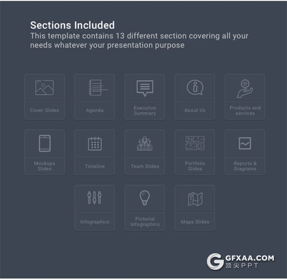 200页国外高端商务风格企业介绍工作计划总结ppt商务信息图形设计卡通插画多用途ppt模板 - 顶尖PPT