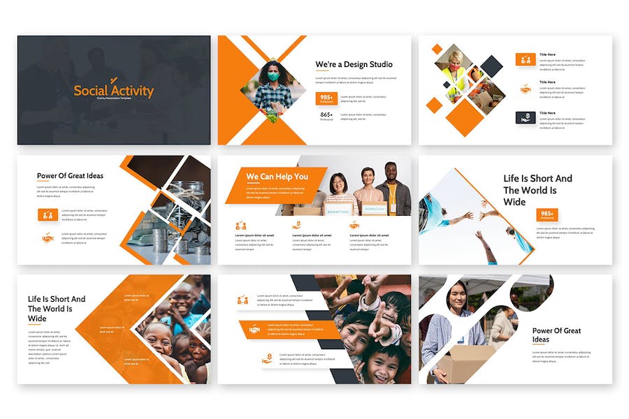 社交活动组织策划品牌推广Keynote模板 - 顶尖PPT