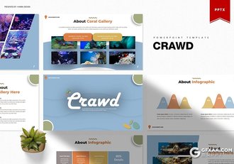 30页创意彩色图形设计商务工作计划总结PPT模板5种主题配色 - 顶尖PPT