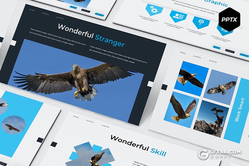 30页扁平化产品展示数据对比分析多用途PPT模板5种主题配色 - 顶尖PPT