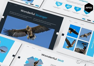 30页扁平化产品展示数据对比分析多用途PPT模板5种主题配色 - 顶尖PPT