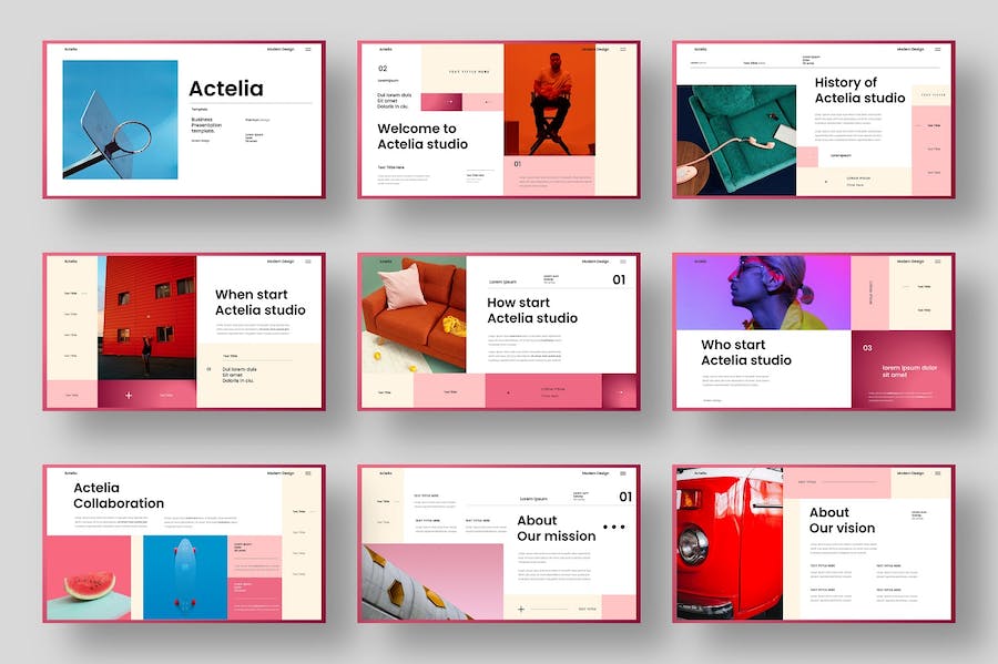 简约唯美商务商业通用keynote模板 - 顶尖PPT