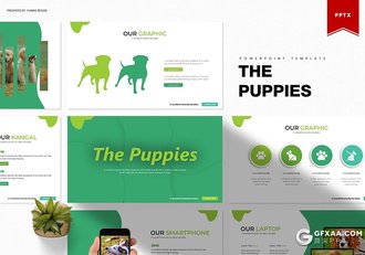 30页宠物介绍ppt模板宠物狗种类分析展示PPT模板5种主题配色 - 顶尖PPT