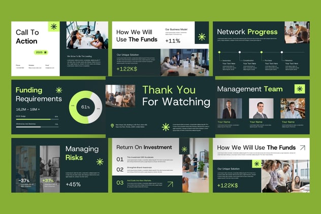 投资建议融资方案提案PPT模板 - 顶尖PPT