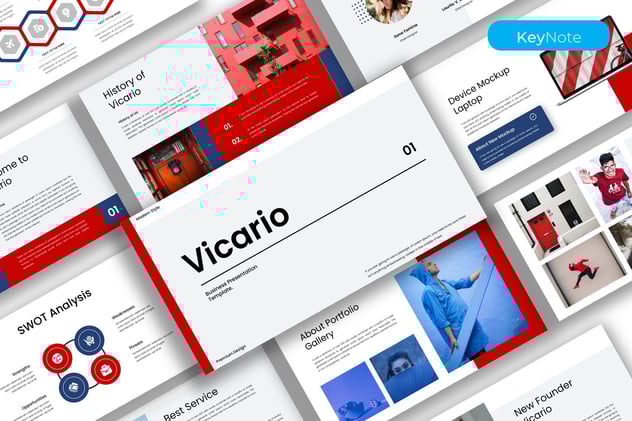 业务合作主题keynote模板 - 顶尖PPT