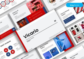 业务合作主题keynote模板 - 顶尖PPT