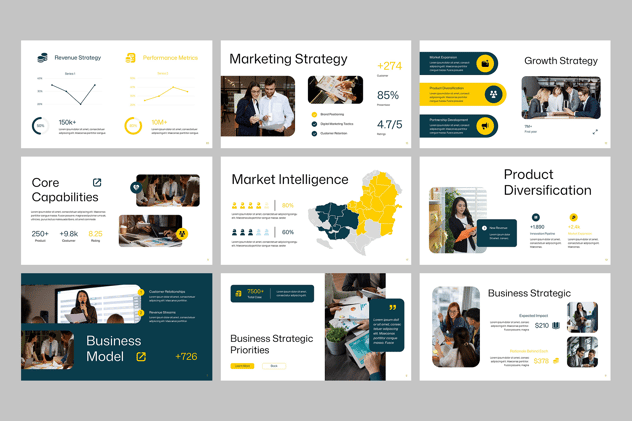 清洁商业策略方案演讲PPT模板 - 顶尖PPT