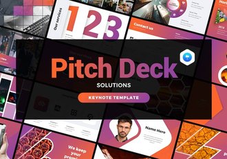 创意大气企业项目策划解决方案商业计划多用途keynote模板 - 顶尖PPT
