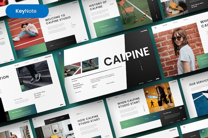 大气摄影产品展示营销计划多用途keynote模板 - 顶尖PPT