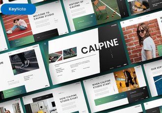 大气摄影产品展示营销计划多用途keynote模板 - 顶尖PPT