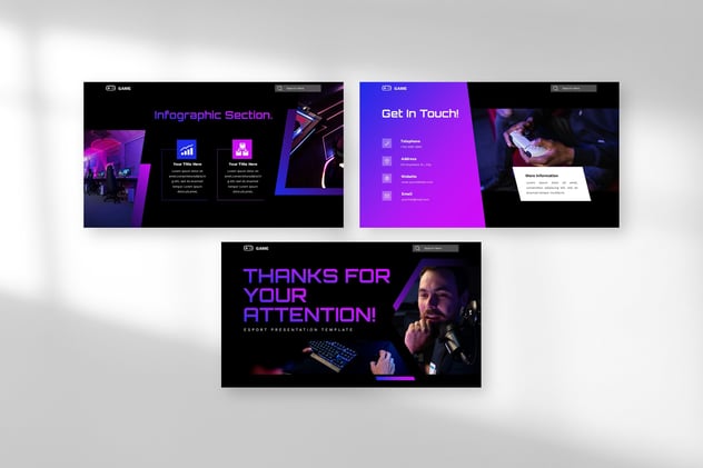 电竞游戏赛事策划运营方案Keynote模板 - 顶尖PPT