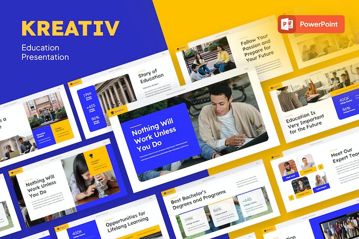 创意教育课程设计方案PPT模板 - 顶尖PPT