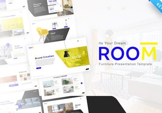 房间家具产品展示介绍keynote模板 - 顶尖PPT