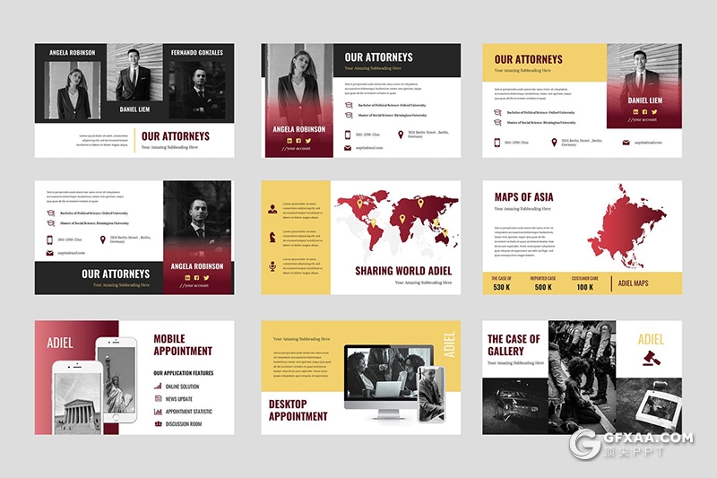 40页渐变风格商务企业会议工作总结计划PPT模板 - 顶尖PPT