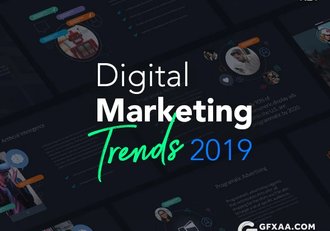 30页数字营销商务数据信息图形keynote模板 - 顶尖PPT