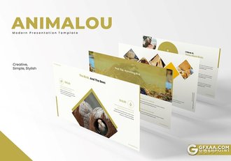 30页扁平化产品摄影图片展示商务工作总结多用途PPT模板5种主题配色 - 顶尖PPT