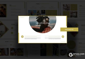 30页扁平化产品摄影图片展示商务工作总结多用途keynote模板5种主题配色 - 顶尖PPT