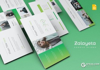 30页简约渐变色商务团队展示工作计划Google slides模板5种主题配色 - 顶尖PPT