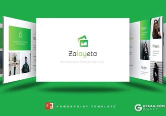 30页简约渐变色商务团队展示工作计划PPT模板5种主题配色 - 顶尖PPT