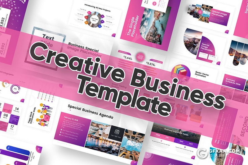 国外创意商务多用途PPT模板 - 顶尖PPT