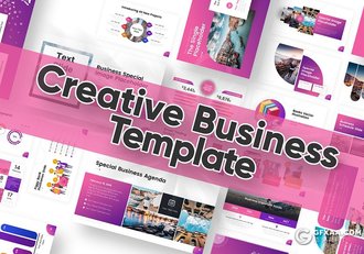 国外创意商务多用途PPT模板 - 顶尖PPT