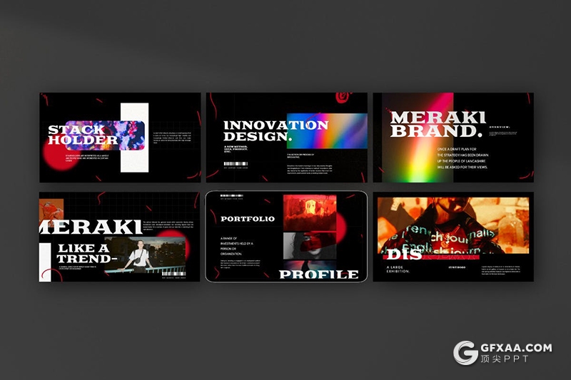 30页欧美时尚杂志风格PPT模板 - 顶尖PPT