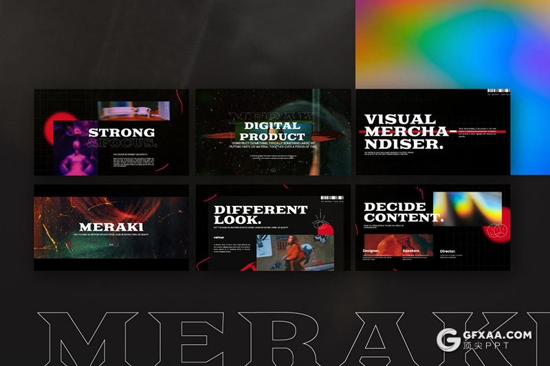 30页欧美时尚杂志风格PPT模板 - 顶尖PPT