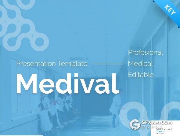64页医学研究身体健康分析高端医学主题keynote模板包含11种主题配色 - 顶尖PPT