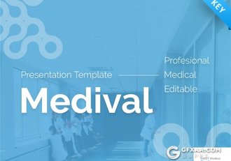 64页医学研究身体健康分析高端医学主题keynote模板包含11种主题配色 - 顶尖PPT